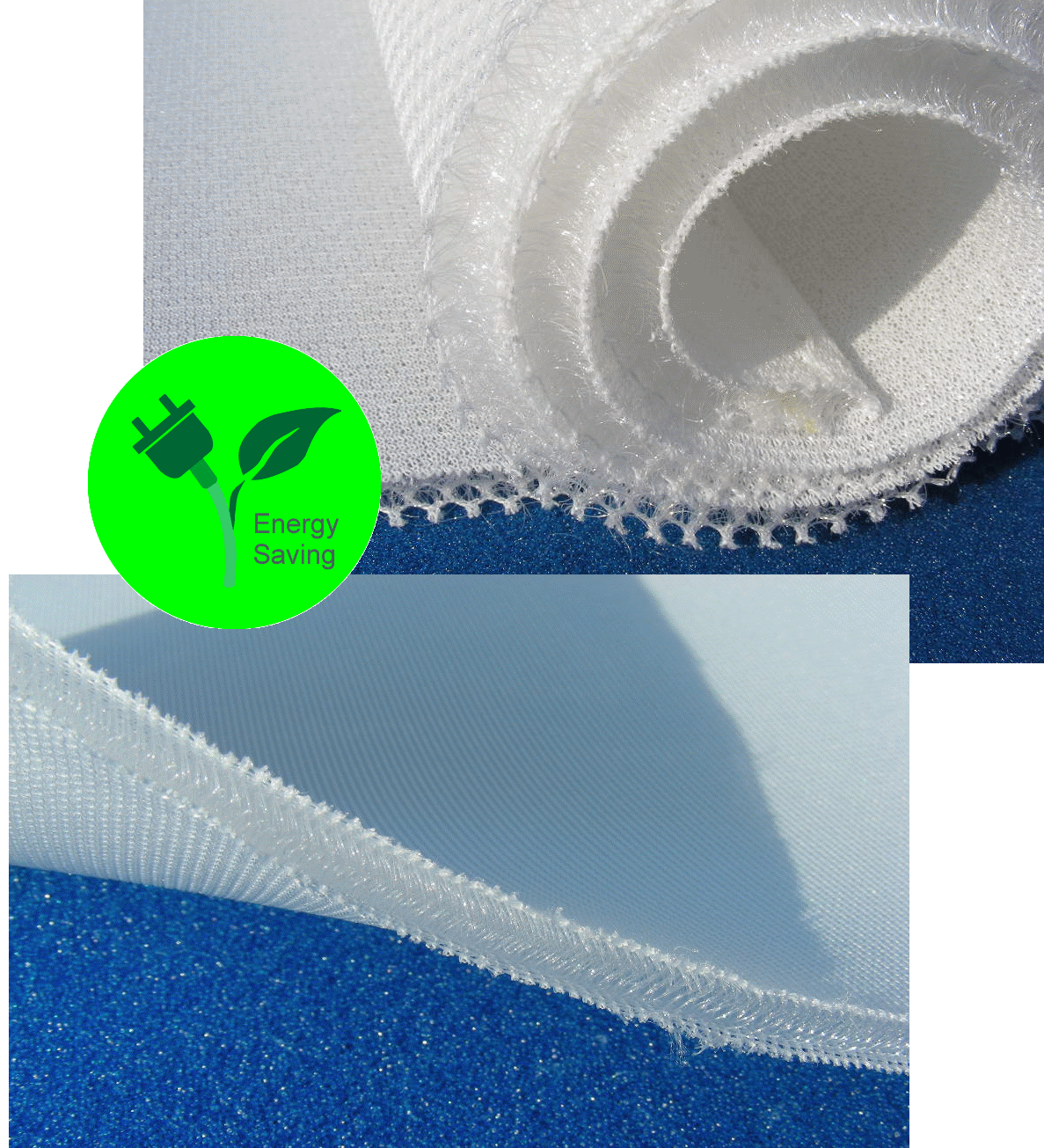 Energy saving 3D Spacer Fabrics for ironing