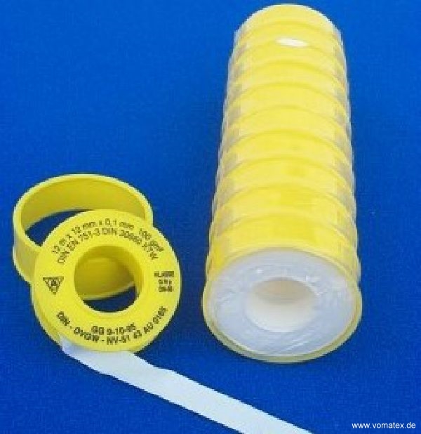 PTFE gasket tape for sealing threads