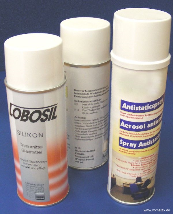 Silicone Spray, PTFE Spray, Antistatic Spray